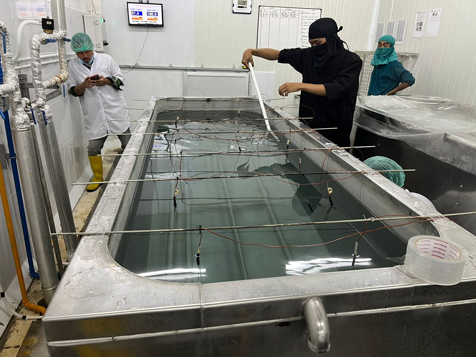 Dokumentasi validasi proses pasteurisasi